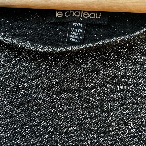 silver metallic shimmery asymmetrical dress - Picture 7 of 7